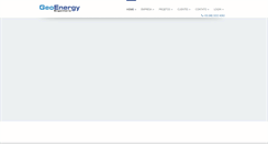 Desktop Screenshot of geoenergy.com.br