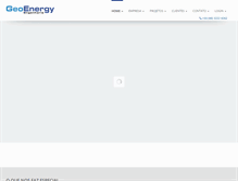Tablet Screenshot of geoenergy.com.br